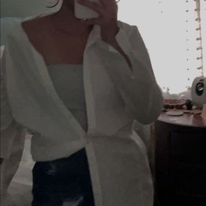 White button up